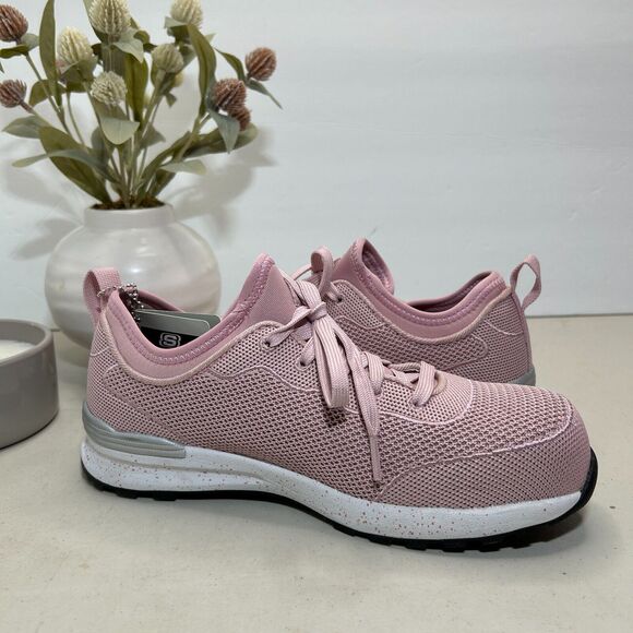 Skechers Bulklin Balran Air Cooled Memory Foam Shoe Pink Women's US 7 NWOB - Picture 7 of 10